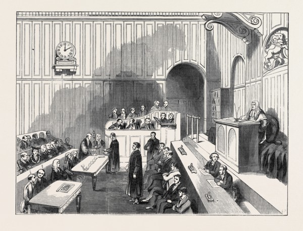 ANCIENT CEREMONY OF CHOPPING STICKS, AND COUNTING HORSE-SHOES AND HOB-NAILS, IN THE COURT OF