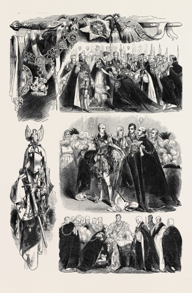 CEREMONY OF INVESTITURE OF THE ORDER OF THE GARTER