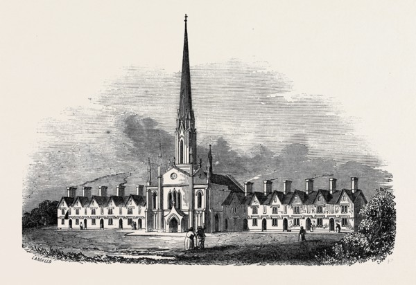 NEW ALMS-HOUSES AT NORTHFLEET