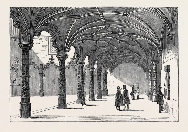 THE BOURSE AT ANTWERP