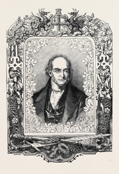 PORTRAIT OF THE RIGHT HON. MICHAEL GIBBS, LORD MAYOR