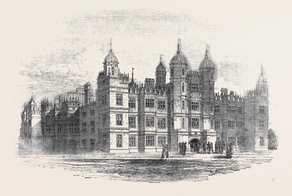 BURGHLEY HOUSE, NORTH FRONT