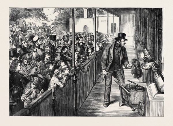 THE STATUTE HOLIDAY: THE ZOOLOGICAL SOCIETY'S GARDENS, REGENT'S PARK, LONDON, 1871
