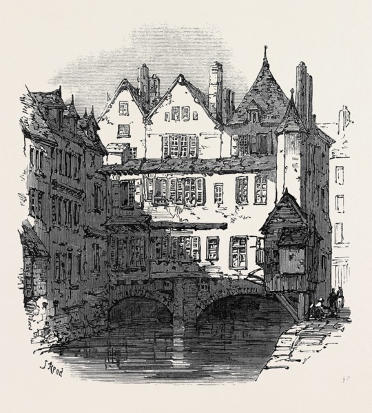 ON THE CANAL, ABBEVILLE, 1871
