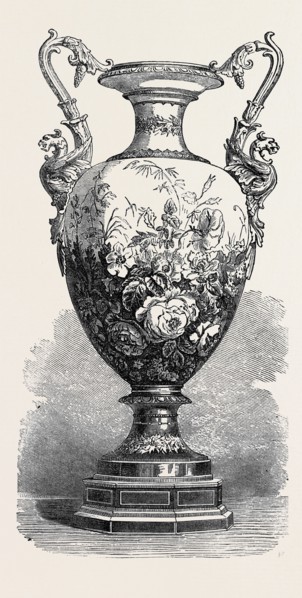 THE INTERNATIONAL EXHIBITION: PORCELAIN FROM THE ROYAL FACTORY AT BERLIN, 1871