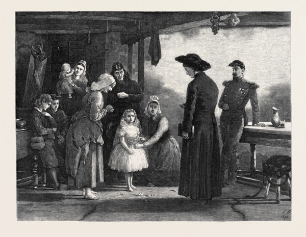 THE "FETE DE LA VIERGE," BY LAURENCE DUNCAN, 1871