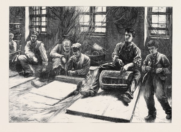 BLIND BASKET-MAKERS, 1871