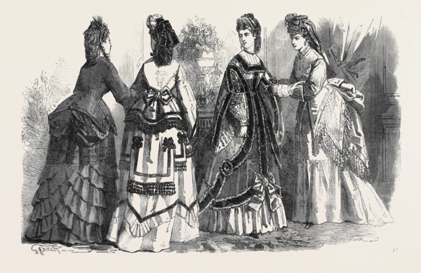 PARIS FASHIONS FOR THE MONTH, 1871