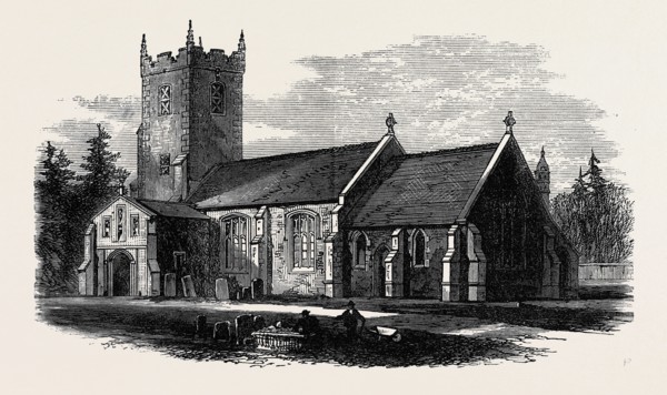 SANDRINGHAM CHURCH, 1871