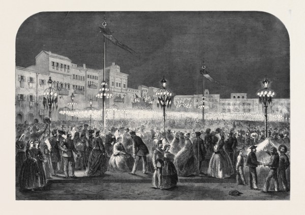 CELEBRATION AT FLORENCE OF THE FIRST ITALIAN NATIONAL FESTIVAL