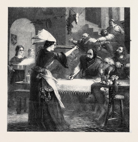 "THE SPUR IN THE DISH," BY MR. BELL SCOTT