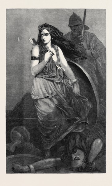 "DAR-THULA," BY HENRY TIDEY, FROM THE EXHIBITION OF THE NEW SOCIETY OF PAINTERS IN WATER COLOURS
