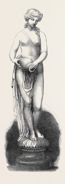 FIGURE OF A NYMPH IN THE ROYAL DAIRY, WINDSOR, BY J. THOMAS