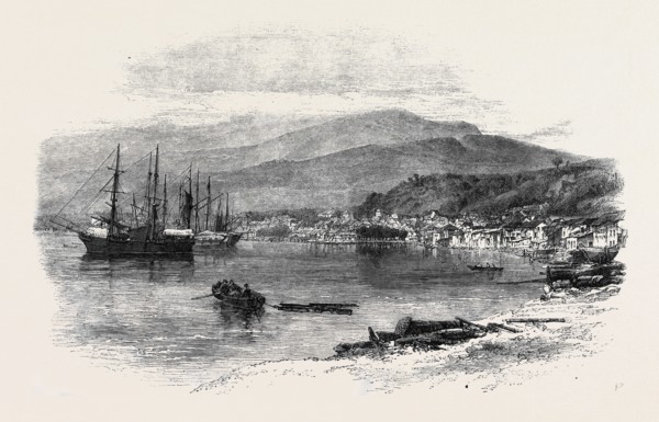 TOWN AND HARBOUR OF ST. PIERRE, MARTINIQUE