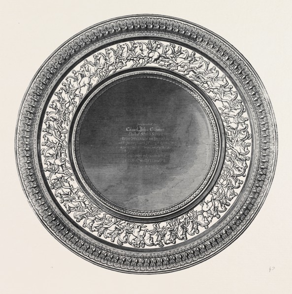 TESTIMONIAL TO COLONEL JOHN GOWAN, OF THE UNITED STATES' SERVICE, FOR THE CARE BESTOWED BY HIM ON