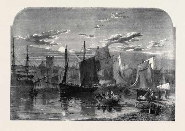 THE PORT OF DIEPPE