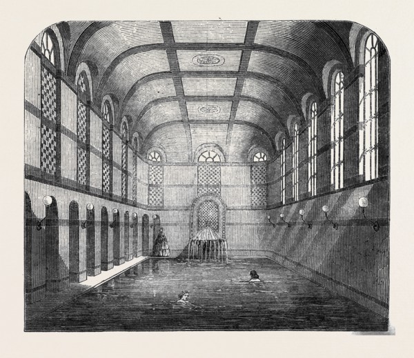 THE ROYAL SWIMMING BATH FOR LADIES AT BRIGHTON