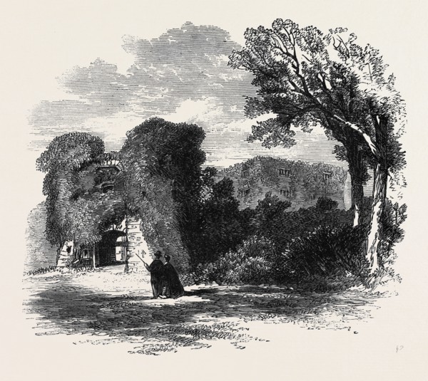 THE BRITISH ARCHAEOLOGICAL ASSOCIATION AT EXETER, BERRY POMEROY CASTLE
