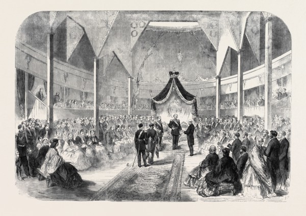 OPENING OF THE ITALIAN EXPOSITION AT FLORENCE BY VICTOR EMMANUEL