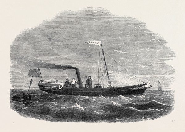 THE SCREW CLIPPER YACHT GAZELLE