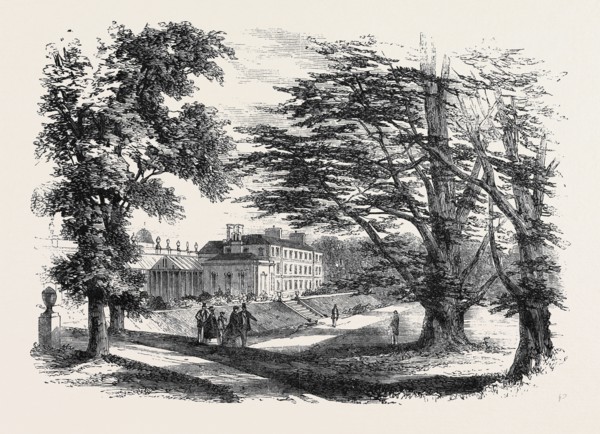 WORKSOP MANOR, THE RESIDENCE OF LORD FOLEY, VISITED BY HIS ROYAL HIGHNESS YESTERDAY WEEK, VISIT OF