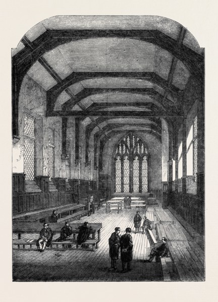 SHREWSBURY GRAMMAR SCHOOL: THE SCHOOLROOM