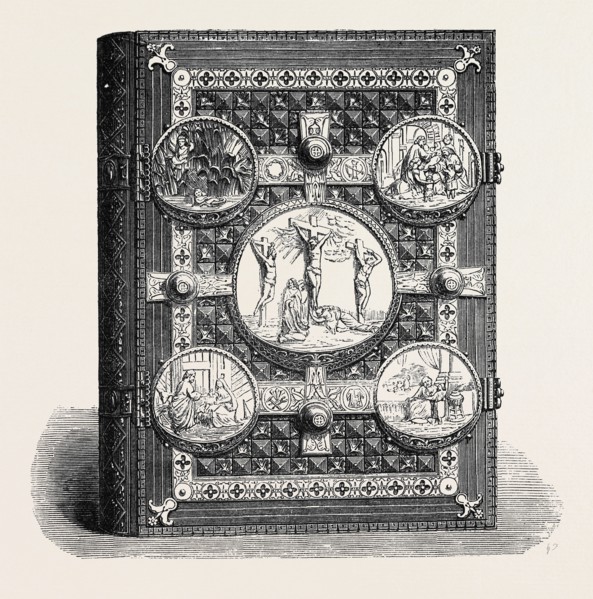 BIBLE PRESENTED TO THE PRINCESS OF WALES BY SUNDAY-SCHOOL CHILDREN, 1868