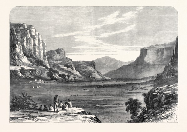 THE EXPEDITION TO ABYSSINIA: GOON-GOONA, IN THE VALLEY OF THE MAI MUNA, 1868