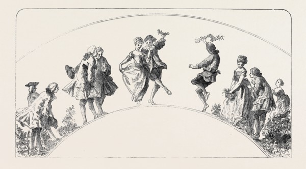 DESIGN FOR A FAN, BY ALEXANDRE, 1868