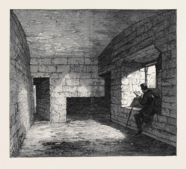 THE EAGLE TOWER, CARNARVON CASTLE, WHERE THE FIRST PRINCE OF WALES IS SAID TO HAVE BEEN BORN, 1868