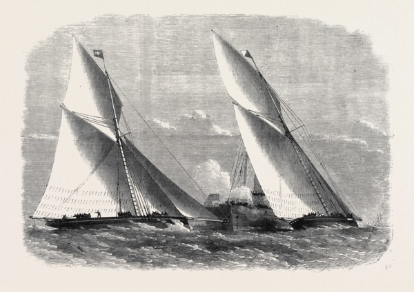 SAILING MATCH OF THE ROYAL THAMES YACHT CLUB, 1868
