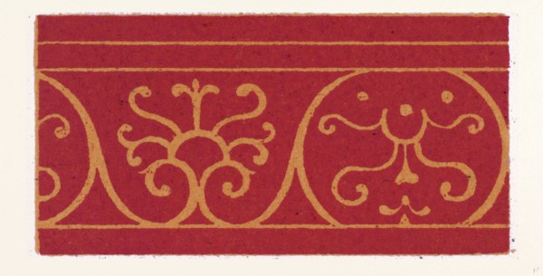 Pompeian ornament