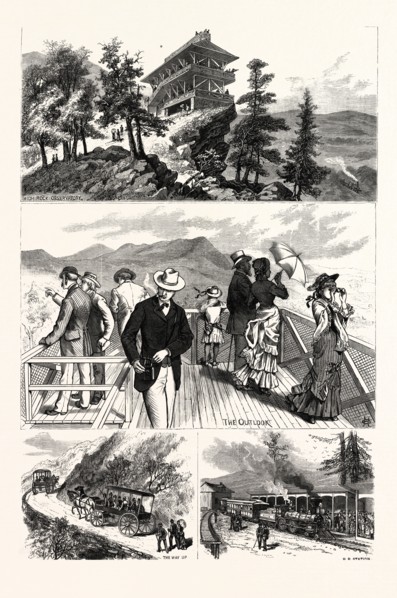 MARYLAND: ATTRACTIONS OF PENN-MAR PARK AND HIGH ROCK, IN WASHINGTON COUNTY