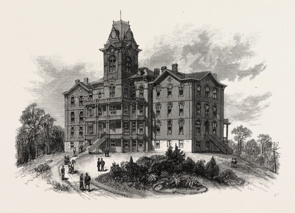 GEORGIA: NEW BUILDING OF THE CLARK UNIVERSITY, THE COLORED COLLEGE OF THE SOUTH, AT ATLANTA,