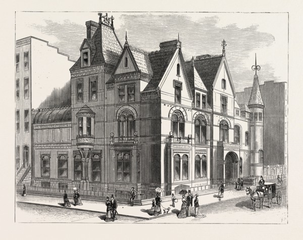 ARCHITECTURAL PROGRESS OF NEW YORK: RESIDENCE OF FREDERICK W. STEVENS, ON FIFTH AVENUE AND