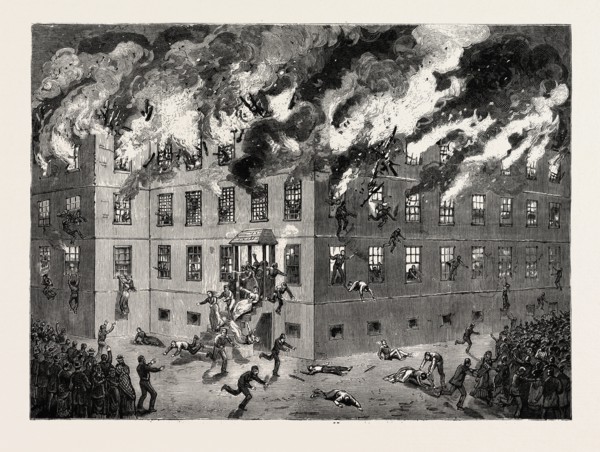 MINNESOTA: FATAL BURNING OF THE INSANE ASYLUM AT ST. PETER, NOVEMBER 15TH