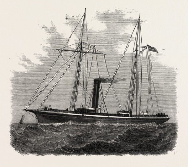 THE NEW IRON STEAM YACHT YOSEMITE