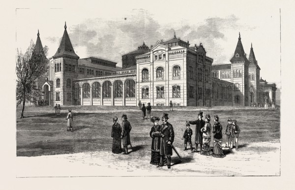 DISTRICT OF COLUMBIA: THE NEW BUILDING OF THE NATIONAL MUSEUM AT WASHINGTON.