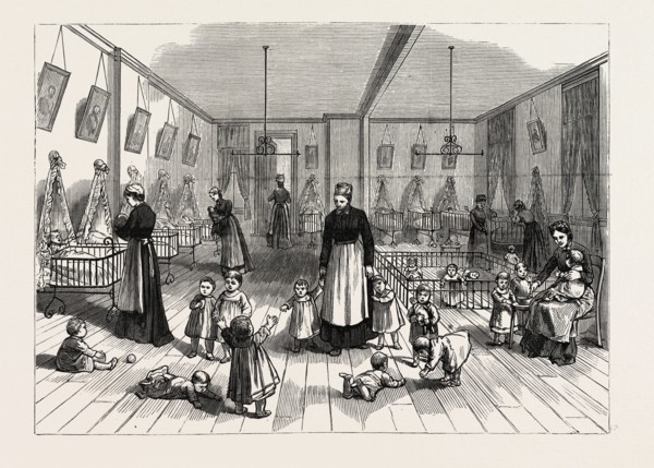 THE UPPER CRECHE AND POUND FOR SMALL CHILDREN, IN THE FITCH CRECHE, BUFFALO, N.Y.