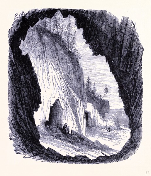 View from Via Mala towards the Ovens, United States of America