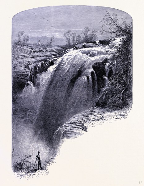 Housatonic waterfall, United States of America