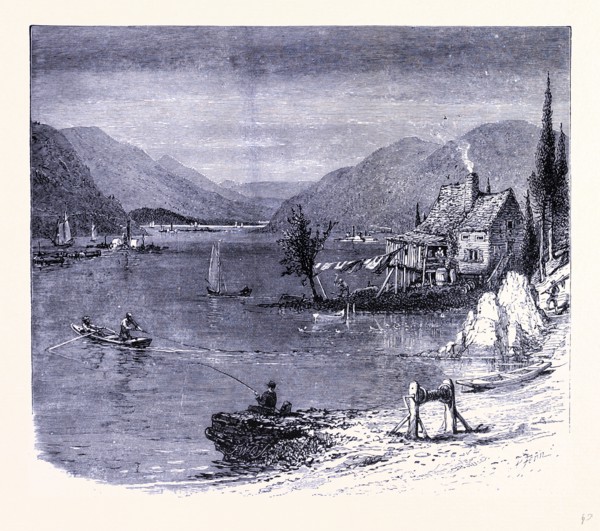 The Hudson north of Peekskill, United States of America