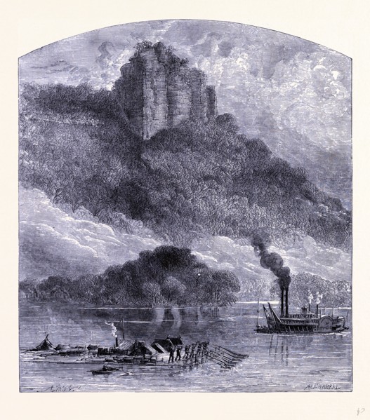 Chimney Rock near Fountain City, United States of America