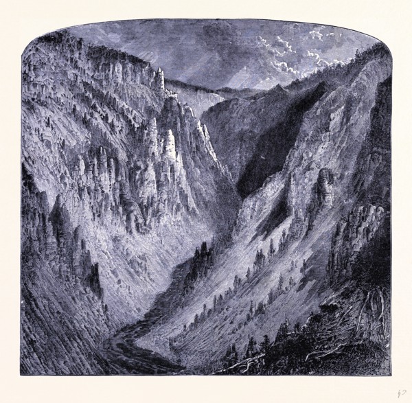 Grand Canyon of the Yellowstone, United States of America