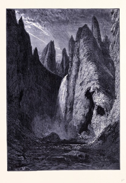 The Yellowstone valley, United States of America
