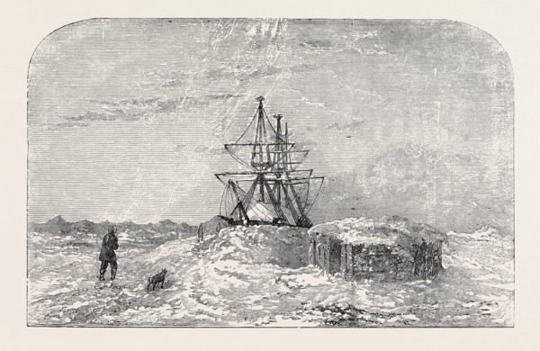 H.M.S. "ENTERPRISE" IN WINTER QUARTERS, CAMDEN BAY