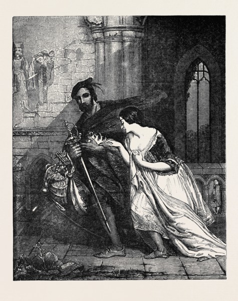 "THE GOW CHROM AND LOUISE" PAINTED BY R.S. LAUDER, FROM THE EXHIBITION OF THE NATIONAL INSTITUTION