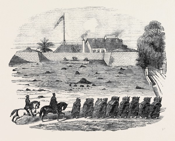 THE LATE DISASTER AT MALLAGHEA, RETURN OF PART OF THE 3RD WEST INDIA REGIMENT TO FREETOWN