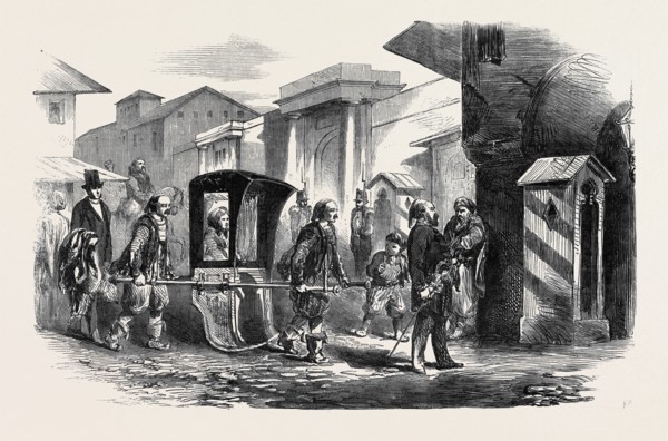 LADY REDCLIFFE VISITING THE WOUNDED IN THE HOSPITAL AT SCUTARI