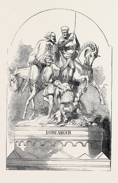 THE DONCASTER RACE PLATE, 1855.